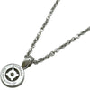 ブルガリ BVLGARI ブルガリブルガリ 1Pダイヤ ネックレス ホワイトゴールド 750 ジュエリー