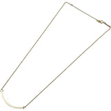ティファニー TIFFANY＆CO Tスマイルネックレス ゴールド Au750 ジュエリー