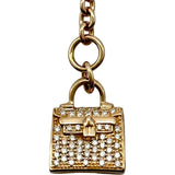 エルメス HERMES アミュレットケリーダイヤブレス ピンクゴールド Au750 ダイヤモンド ジュエリー