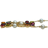 ブルガリ BVLGARI アレグラ マルチストーン ネックレス ゴールド 750 ジュエリー