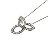 ハリーウィンストン HARRY WINSTON リリークラスター ネックレス プラチナ Pt950 ダイヤモンド ジュエリー