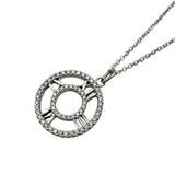 ティファニー TIFFANY＆CO アトラス オープン ダイヤ ネックレス ホワイトゴールド Au750 ジュエリー