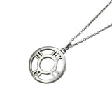 ティファニー TIFFANY＆CO アトラス オープン ダイヤ ネックレス ホワイトゴールド Au750 ジュエリー