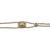 ハリーウィンストン HARRY WINSTON HWロゴ ダイヤブレスレット ゴールド Au750 ジュエリー