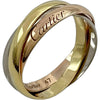 カルティエ Cartier トリニティリング ゴールド/ピンクゴールド/ホワイトゴールド Au750 ジュエリー