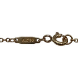 ティファニー TIFFANY＆CO ノットダイヤネックレス ピンクゴールド Au750 ダイヤモンド ジュエリー