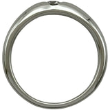 ティファニー TIFFANY＆CO カーブドバンド1Pダイヤリング プラチナ Pt950 ダイヤモンド ジュエリー