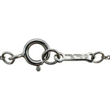 ティファニー TIFFANY＆CO キスダイヤネックレス ホワイトゴールド 750 ダイヤモンド ジュエリー