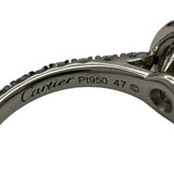 カルティエ Cartier デスティネ ソリテール リング プラチナ Pt950 ダイヤモンド ジュエリー