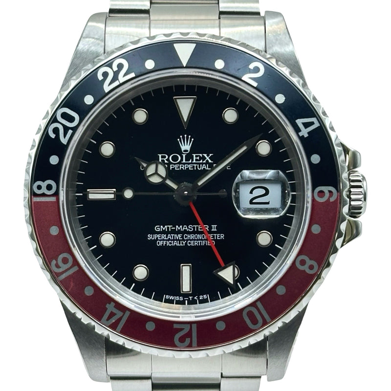 【Tomo】ROLEX ステンレス GMTマスター2 16710 ロレックス ROLEX GMTマスター2 16710 ブラック ステンレススチール