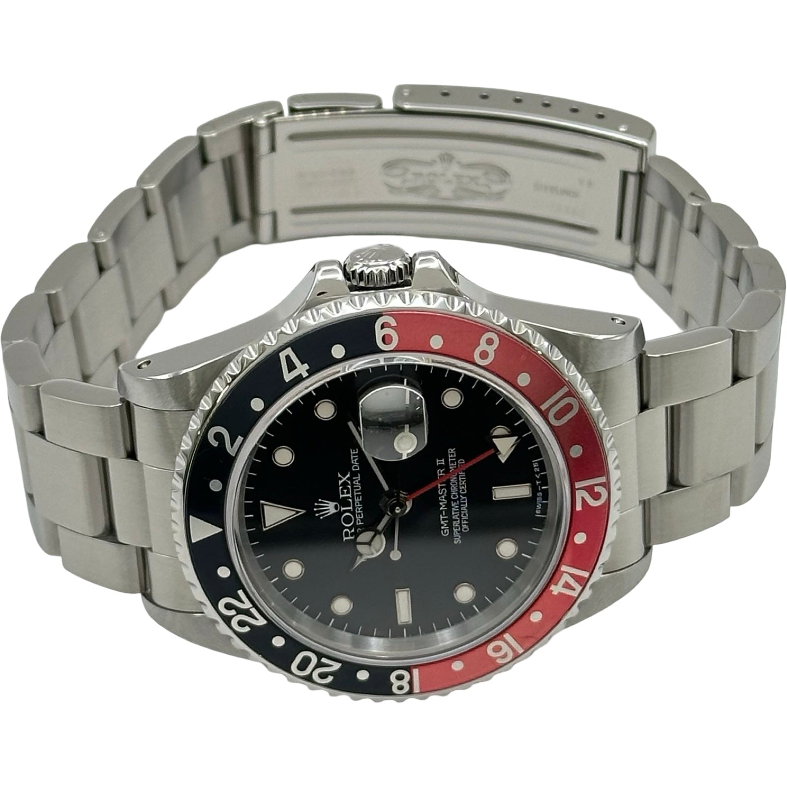 ロレックス ROLEX GMTマスター2 16710 ブラック ステンレススチール