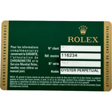 ロレックス ROLEX デイトジャスト 36 ツートーン 116234 ブラック/シルバー(ツートーン) ホワイトゴールド/ステンレススチール 自動巻き メンズ 腕時計