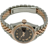 ロレックス ROLEX デイトジャスト28 279171 チョコ ピンクゴールド/ステンレススチール 自動巻き レディース 腕時計