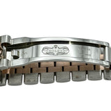 ロレックス ROLEX デイトジャスト28 279171 チョコ ピンクゴールド/ステンレススチール 自動巻き レディース 腕時計