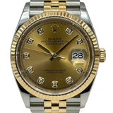 ロレックス ROLEX デイトジャスト 36 126233G ゴールド ゴールド/ステンレススチール 自動巻き メンズ 腕時計