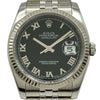 ロレックス ROLEX デイトジャスト36 116234 ブラック ホワイトゴールド/ステンレススチール 自動巻き メンズ 腕時計