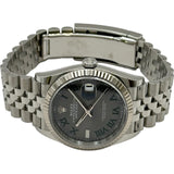 ロレックス ROLEX デイトジャスト 36 126234 スレート(ダークロジウム) ホワイトゴールド/ステンレススチール　 自動巻き メンズ 腕時計