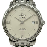オメガ OMEGA デビル プレステージ コーアクシャル クロノメーター 424.10.37.20.02.001 シルバー ステンレススチール 自動巻き メンズ 腕時計