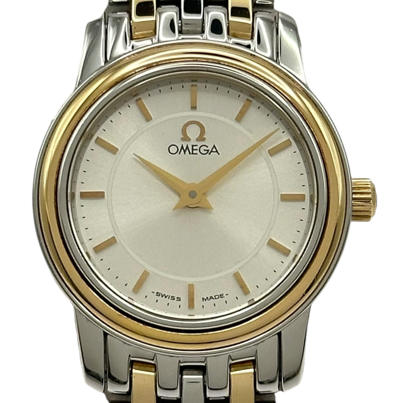 オメガ OMEGA デビル プレステージ 4370.31 シルバー ゴールド