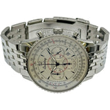 ブライトリング BREITLING モンブリラン38 A4137012/G789 シルバー ステンレススチール 自動巻き メンズ 腕時計
