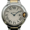 カルティエ Cartier バロン ブルー ドゥ カルティエ 28mm W69007Z3 シルバー ステンレススチール クオーツ レディース 腕時計