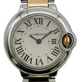 カルティエ Cartier バロン ブルー ドゥ カルティエ 28mm W69007Z3 シルバー ステンレススチール クオーツ レディース 腕時計