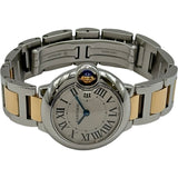 カルティエ Cartier バロン ブルー ドゥ カルティエ 28mm W69007Z3 シルバー ステンレススチール クオーツ レディース 腕時計