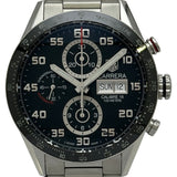 タグ・ホイヤー TAG HEUER カレラ キャリバー16 クロノグラフ デイデイト CV2A1R.BA0799 ブラック ステンレススチール 自動巻き メンズ 腕時計