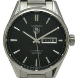 タグ・ホイヤー TAG HEUER カレラ キャリバー5 デイデイト WAR201A.BA0723 ブラック ステンレススチール 自動巻き メンズ 腕時計