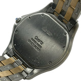 カルティエ Cartier パンテール クーガー フィガロ LM 2ロウ W35006B6 アイボリー ゴールド/ステンレススチール クオーツ レディース 腕時計