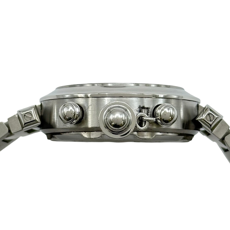 カルティエ Cartier パシャC クロノグラフ W31048M7 シルバー