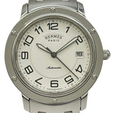 エルメス HERMES クリッパー CP2.810.220.4964 シルバー ステンレススチール 自動巻き メンズ 腕時計