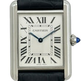 カルティエ Cartier タンクマスト LM WSTA0041 シルバー ステンレススチール クオーツ メンズ 腕時計