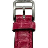 エルメス HERMES Hウォッチ ミニ HH1.110 ホワイトシェル ステンレススチール クオーツ レディース 腕時計