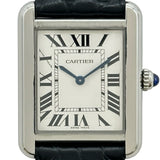 カルティエ Cartier タンクソロ SM WSTA0030 シルバー ステンレススチール クオーツ レディース 腕時計