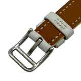 エルメス HERMES ケープコッド CC1.210a ホワイトシェル ステンレススチール クオーツ レディース 腕時計