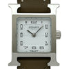 エルメス HERMES Hウォッチ ミニ HH1.110 ホワイト ステンレススチール クオーツ レディース 腕時計