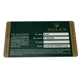 ロレックス ROLEX デイトジャスト36 116234 ブラック ホワイトゴールド/ステンレススチール 自動巻き メンズ 腕時計