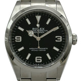 ロレックス ROLEX エクスプローラー36 124270 ブラック ステンレススチール 自動巻き メンズ 腕時計