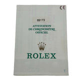 ロレックス ROLEX デイトジャスト 69173 ブルー ゴールド/ステンレススチール 自動巻き レディース 腕時計