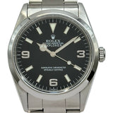 ロレックス ROLEX エクスプローラー1 14270 ブラック ステンレススチール 自動巻き メンズ 腕時計