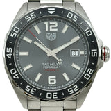 タグ・ホイヤー TAG HEUER フォーミュラー1 キャリバー5 WAZ2011.BA0842 グレー ステンレススチール 自動巻き メンズ 腕時計