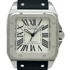 カルティエ Cartier サントス 100 LM サントス誕生100周年記念限定モデル　 W20073X8 シルバー ステンレススチール 自動巻き メンズ 腕時計