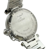 カルティエ Cartier パシャC ビッグデイト W31047M7 ネイビー ステンレススチール 自動巻き メンズ 腕時計