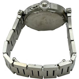カルティエ Cartier パシャC 35mm ビッグデイト W31058M7 ピンク ステンレススチール 自動巻き ユニセックス 腕時計