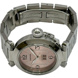 カルティエ Cartier パシャC 35mm ビッグデイト W31058M7 ピンク ステンレススチール 自動巻き ユニセックス 腕時計