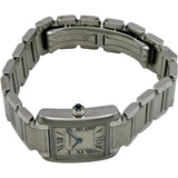 カルティエ Cartier タンク フランセーズ SM W51008Q3 シルバー ステンレススチール クオーツ レディース 腕時計