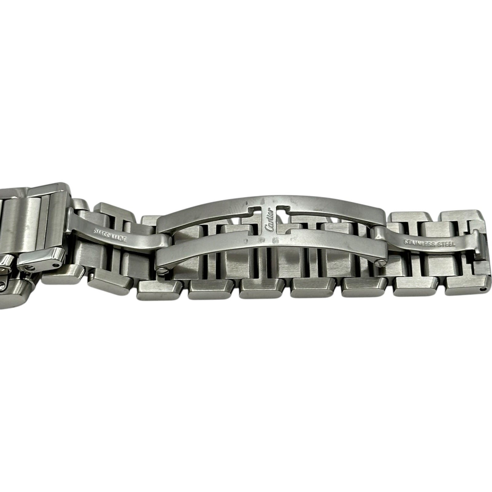 カルティエ Cartier タンク フランセーズ SM W51008Q3 シルバー