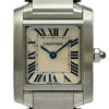 カルティエ Cartier タンク フランセーズ SM W51028Q3 ピンクシェル ステンレススチール クオーツ レディース 腕時計