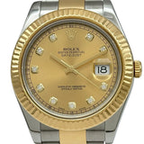ロレックス ROLEX デイトジャスト2 116333G シャンパンゴールド ゴールド/ステンレススチール 自動巻き メンズ 腕時計